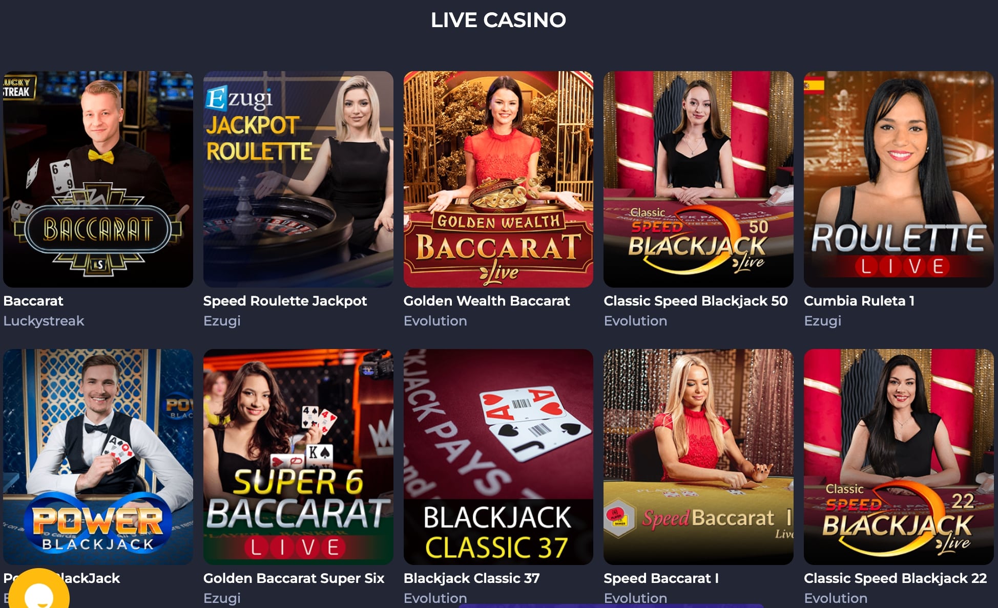 Rolling Slots live casino